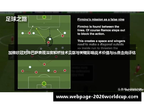 加维欧冠对阵巴萨表现深度解析技术贡献与关键影响战术价值与比赛走向评估