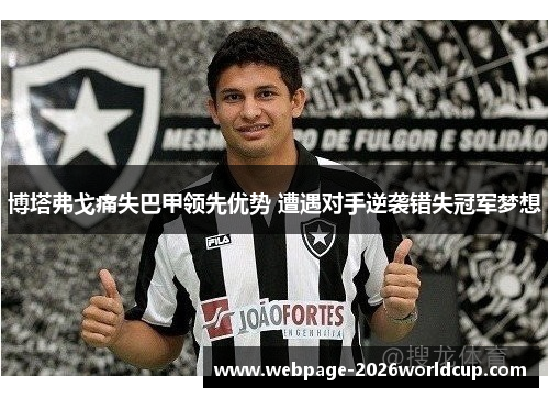 博塔弗戈痛失巴甲领先优势 遭遇对手逆袭错失冠军梦想